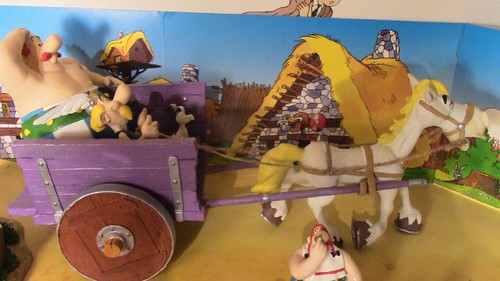 Asterix obelix chariot - asterix,