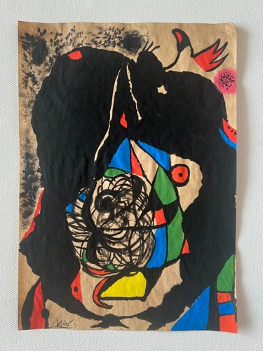 Joan miro dessin - dessin, sur