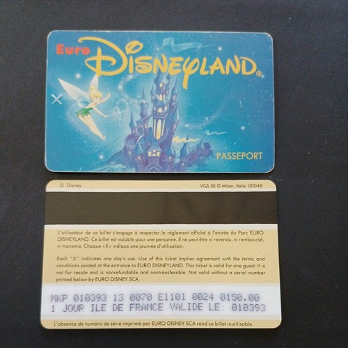 Pass euro disney disneyland - euro,