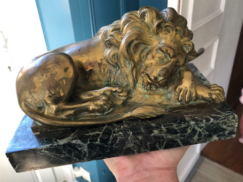 Beau bronze animalier ancien - bronze,