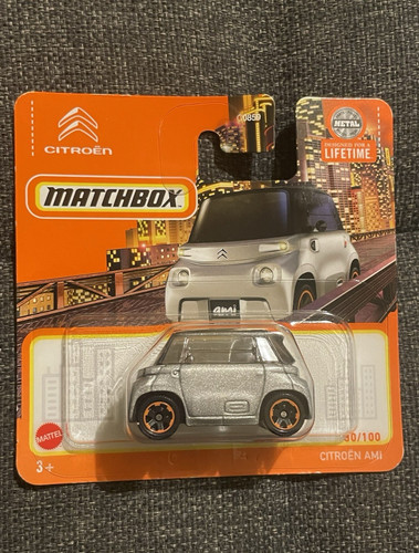 Miniature matchbox citroen ami - matchbox,