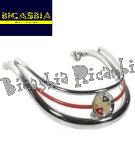 6669 pare chocs avant vespa - -,