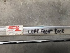 Moulures supérieures de porte chromées Jaguar MK2 V8 250 S-Type - LH FT - NOS origine Jaguar 
