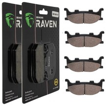 2 Kit plaquettes frein Av Ga et Av Dr Pour Yamaha Majesty 400 YP de 2005 à 2009