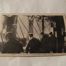 Old postcard postcard Thiers factory Vaucanson Navarron Ainé mechanical milling