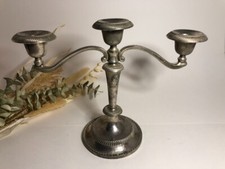 Chandelier / bougeoir à 3 branches - 3 bougies - décoration