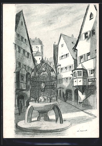 Carte postale stuttgart la - postale,