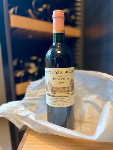 Vieux château certan 2007 - vieux, –