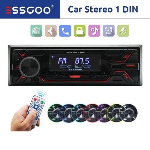 Lighting colors car radio - 7,
