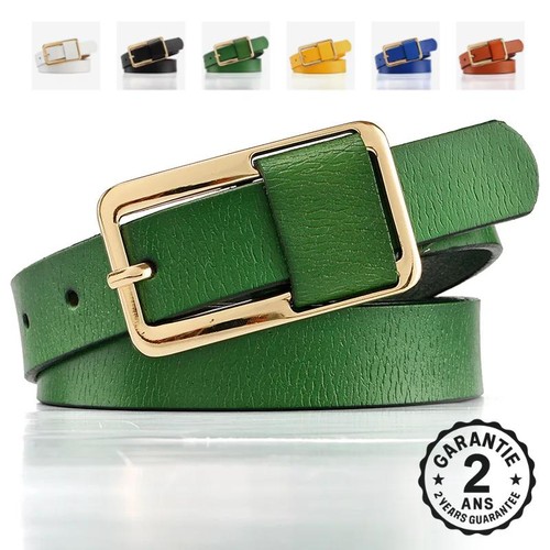 Ceinture femme cuir boucle - ceinture,
