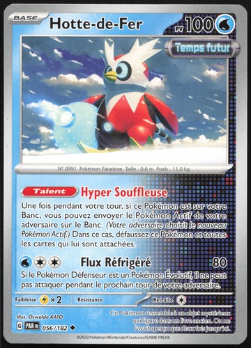 Carte pokémon hotte fer - pokémon, hotte-de-fer