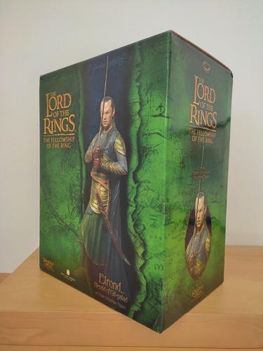 Lotr elrond statue bust - lotr,