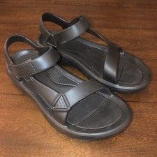 New Teva Hurricane Drift Black Light Rubber Sandal Sizes Men 8 Women 10