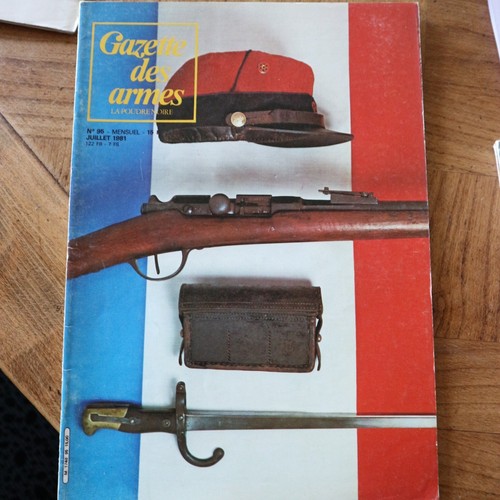 Revue gazette armes 1981 - gazette, n°95