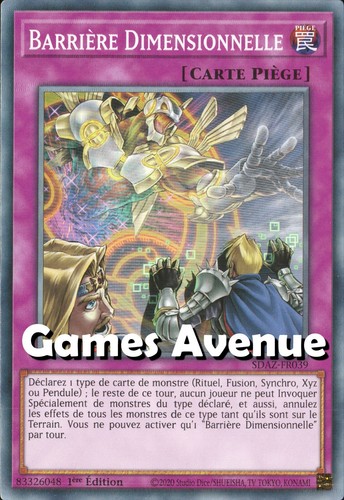 Barrière - yu-gi-oh, !