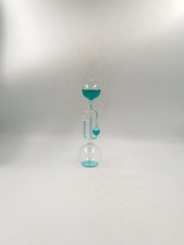 Curiosité Cinétique Bouillant de Franklin Alambic spire verre soufflé Space Age