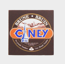 Sous bock  bière brune  Caney