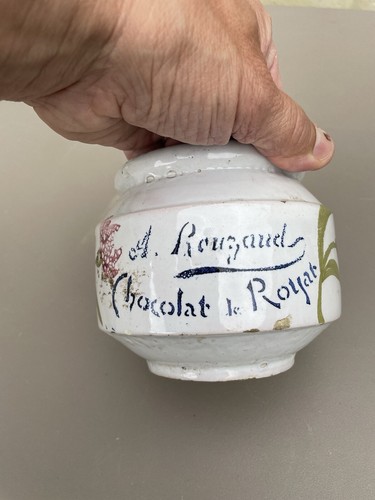Ancien pot confiture - ancien, à