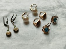 Lot bijoux anciens , boucles