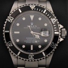 Montre Rolex Submariner 16610T 40Mm Lunette Noire