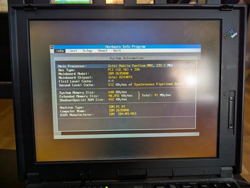Retrogaming portable ibm 380 - retrogaming,
