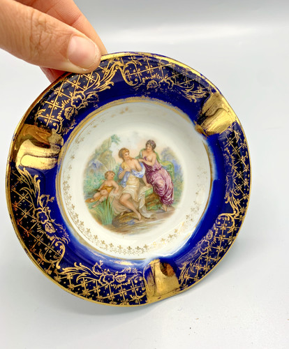 Cendrier porcelaine limoges - de,