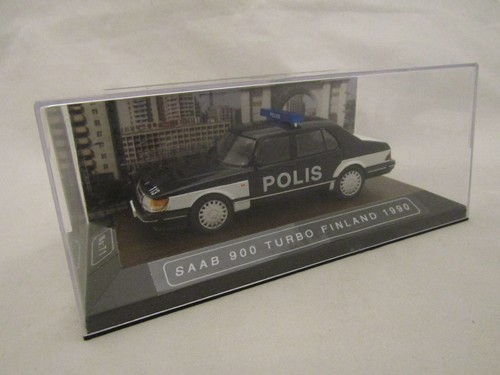 Voiture police saab 900 - voiture,