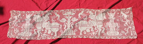 Linge ancien grande - , broderie