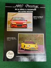 RENAULT 25 V6 TURBO ALPINE V6 TURBO HAS PRESTIGE FRENCH ADVERT A4 FILE 53