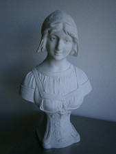 Buste Femme 1900 Statue