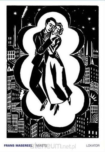 Miasto frans masereel - frans, /