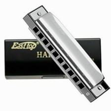 Easttop Harmonica diatonique en Do 10Trous Harmonica Blues Diatonique Instrument