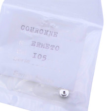 Movado Ermetolux Couronne acier - Steel crown