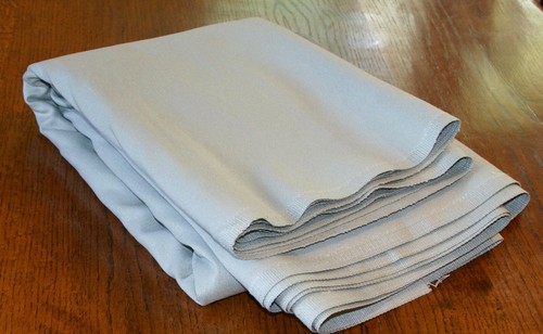 Coupon tissu bleu clair - , 430