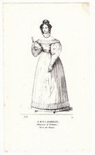 Portrait XIXe Princesse Louise