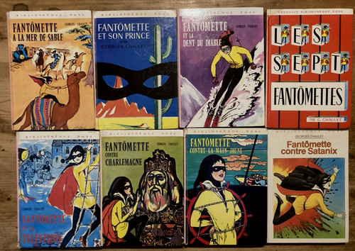 Lot fantomette georges - 8,