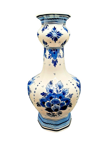 Bleu delft vase - delft, royal