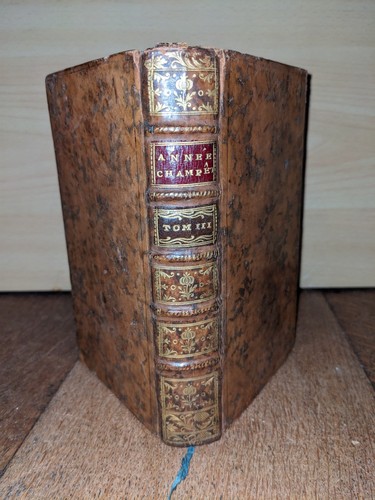 Livre ancien année - ancien-année, champètre
