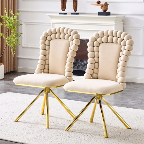 Set beige puffy - of, bubble