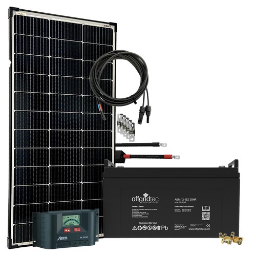 Installation solaire 130w 12v - installation,