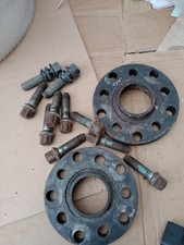 PAIR VW AUDI 5X100 OR 112 20MM WHEEL SPACER ADAPTERS+BOLT 8N TT MK4 GOLF VR6 GTI