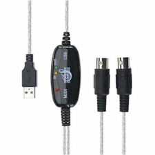 Z Câble Adaptateur Convertisseur USB Midi En Out Interface Audio PC Linq jt3622