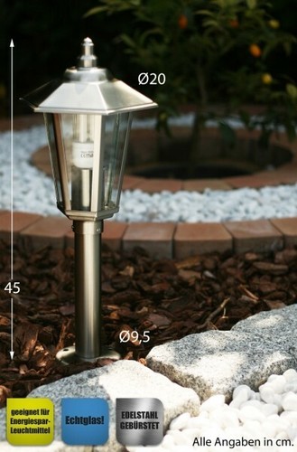 Lampadaire extérieur lanterne - lampadaire,