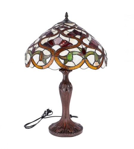 Lampe table style - table, tiffany