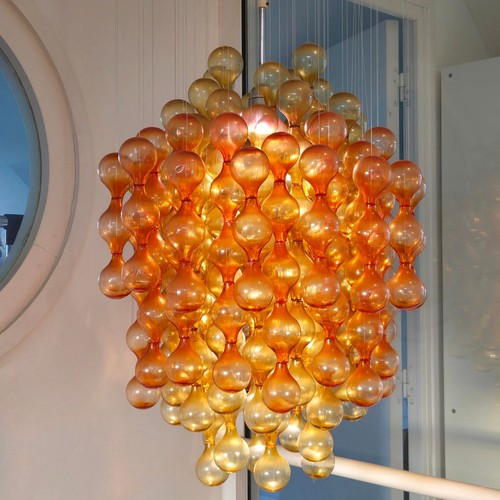 Lustre suspension vintage 1970 - suspension,