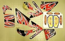 Kits déco pit dirt bike piranhas