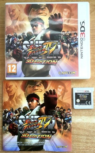 Super street fighter 3d - fighter, iv