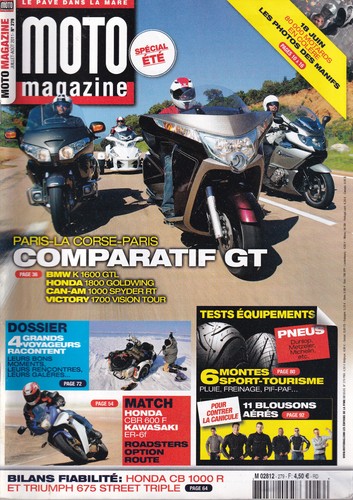 Moto magazine 279 bmw - magazine, n°279