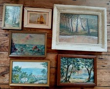 Lot Plage Bateau Bord Mer