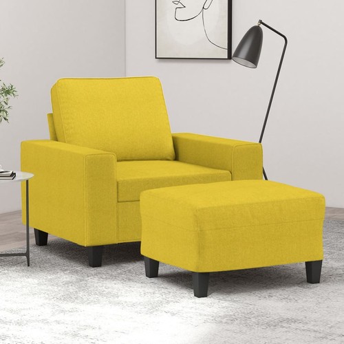 Fauteuil avec repose pied - fauteuil, repose-pied